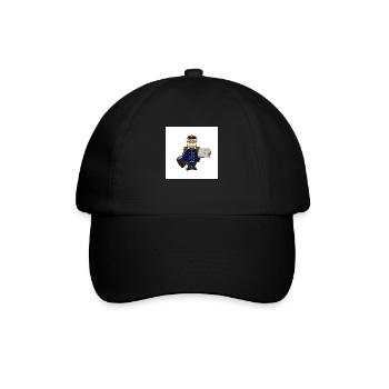 Dicke Post Comic - Baseballkappe - Schwarz/Schwarz - Vorne
