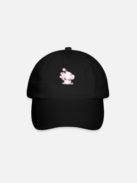 Animals sweet style - Baseball Cap - black/black