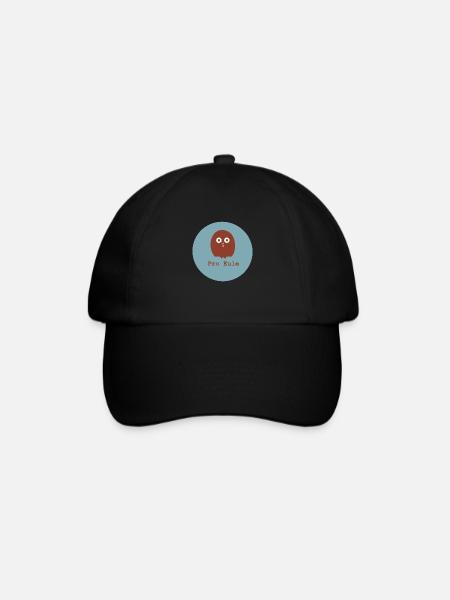 Per owl, per forest animal, per forest dweller, po bird - Baseball Cap - black/black