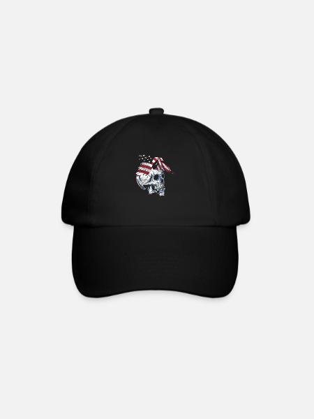 Aigle crâne - Casquette classique - noir/noir