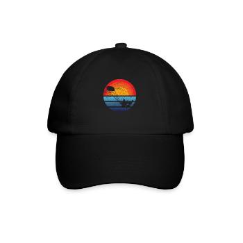 Windsurfer Kitesurfer Windsurfer Surfing Cadeau - Casquette classique - noir/noir - Devant