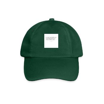 Balance - Casquette classique - vert bouteille - Devant