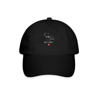 sage femme de competition - Casquette classique - noir/noir - Devant