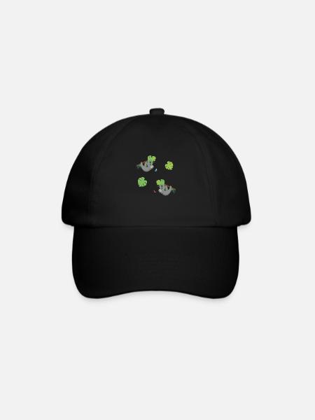 Paresseux - Casquette classique - noir/noir