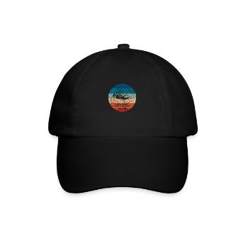 Diving Dad - Conception de plongeur pour les papas de plongée - Casquette classique - noir/noir - Devant