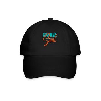 Âme d’été - Casquette classique - noir/noir - Devant