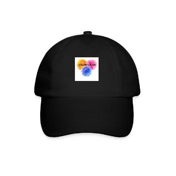 COLORE LA VIE - Baseballkappe - Schwarz/Schwarz - Vorne