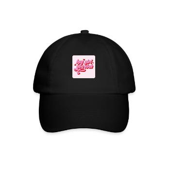 Hey girl, you rock - Baseball Cap - black/black - Front