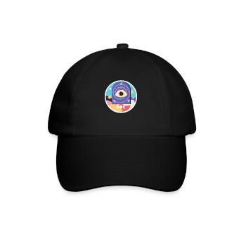 HYPER EYES - Casquette classique - noir/noir - Devant