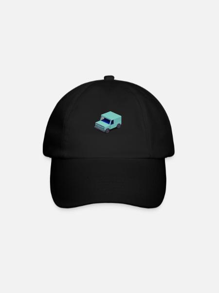 Truck LKW Pick-up Lastkraftwagen Transporter - Baseball Cap - black/black