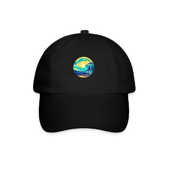 Surfer Planche de surf Surf Surf - Casquette classique - noir/noir - Devant