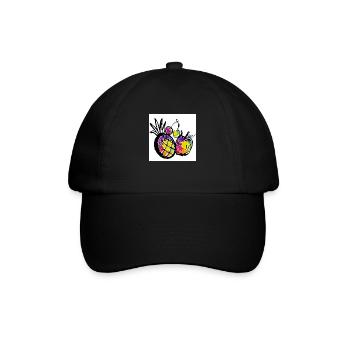 Fruit - Casquette classique - noir/noir - Devant