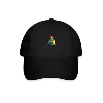 Câlins perroquets avec de la bière - Casquette classique - noir/noir - Devant