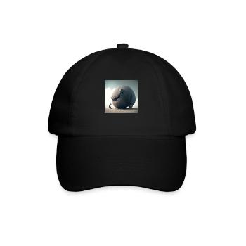 Weird Up Goes Down - Baseball Cap - black/black - Front