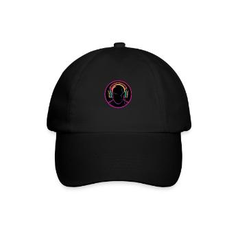 DJ Neon Style hard Music - Casquette classique - noir/noir - Devant