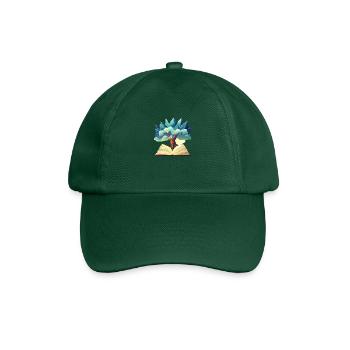 Reader Book Lovers Book Books Reading Gift - Baseball Cap - bottle green - Front