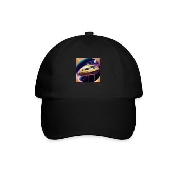Design Seulement 2 0 5 0 S Rétro Future Art Déco - Casquette classique - noir/noir - Devant
