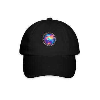 Space storm - Baseball Cap - black/black - Front
