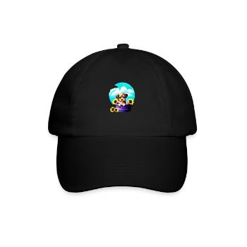 Labrador Retriever chiot Labrador propriétaire - Casquette classique - noir/noir - Devant