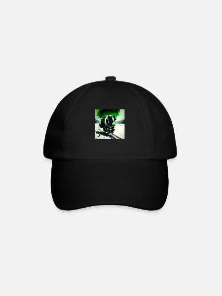 The Green Pig - Baseball Cap - black/black