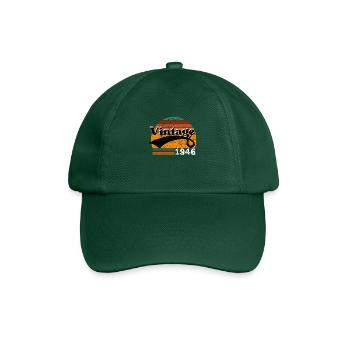 Vintage 1946 - Baseball Cap - bottle green - Front