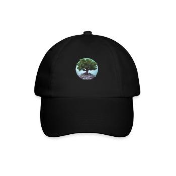 Tree of Life Meditation Yoga Tree of Life - Baseball Cap - black/black - Front