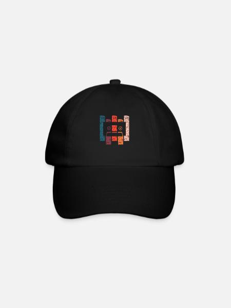 Cassette cadeau Vintage - Casquette classique - noir/noir