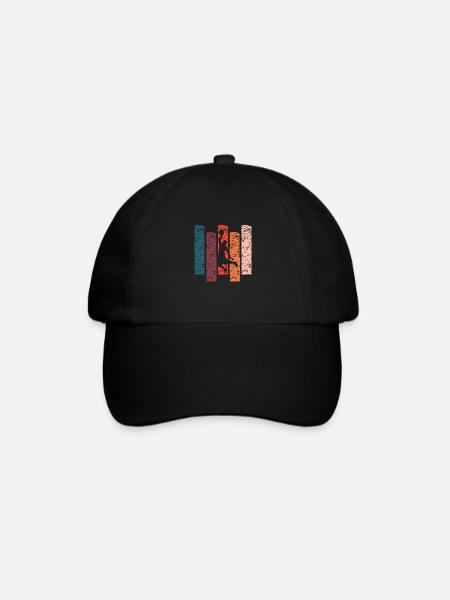 Basketball cadeau Vintage - Casquette classique - noir/noir