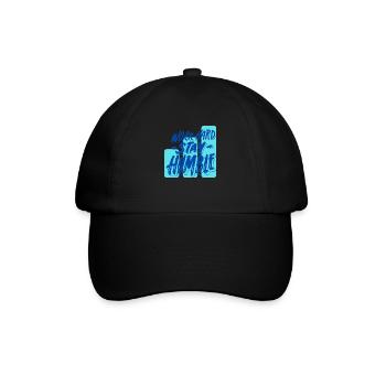 Work Hard Stay Humble - Baseball Cap - black/black - Front