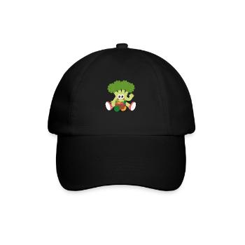 HAPPY BRROCCOLI - Baseball Cap - black/black - Front