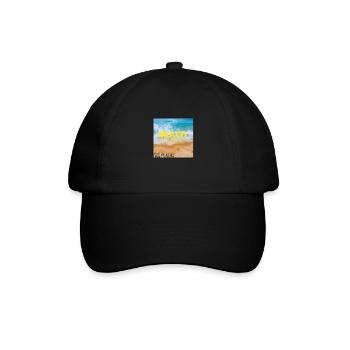 Beach - Baseballkappe - Schwarz/Schwarz - Vorne