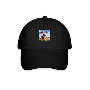 Drôle de vache - Casquette classique - noir/noir - Devant