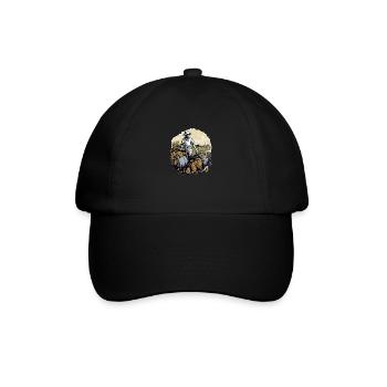 The old-fashioned harvest - Baseball Cap - black/black - Front