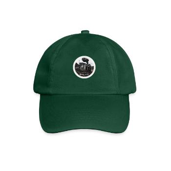 Train Life : Histoire ferroviaire - Casquette classique - vert bouteille - Devant