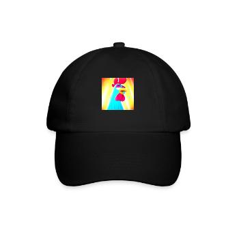 Celestial sweat - Baseball Cap - black/black - Front