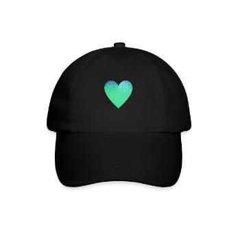 Saint-Valentin, Fête des mères, Amour, Fiançailles, Mariage - Casquette classique - noir/noir - Devant