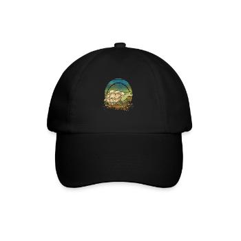 Tortue - Casquette classique - noir/noir - Devant
