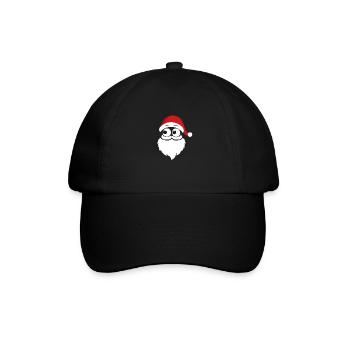 Père Noël espion - Casquette classique - noir/noir - Devant
