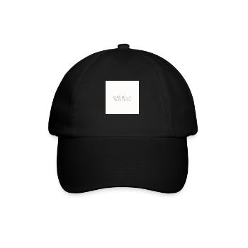 Ciao Bella Frikadella - Baseballkappe - Schwarz/Schwarz - Vorne