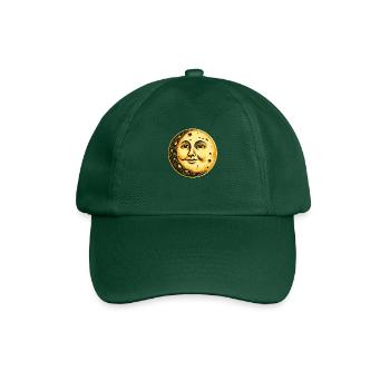 Lune - Casquette classique - vert bouteille - Devant