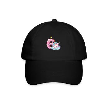 Birthday birthday party birthday gift born - Baseball Cap - black/black - Front