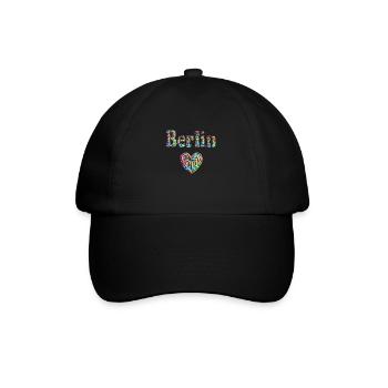 A heart for Berlin - Baseball Cap - black/black - Front