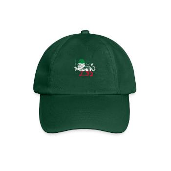 Shir o Khorshid - Conception persane (iran) - Casquette classique - vert bouteille - Devant