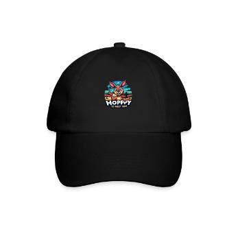 Hopppy à votre rencontre - Casquette classique - noir/noir - Devant