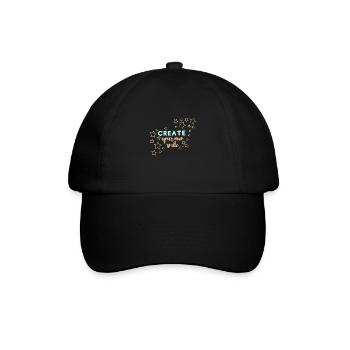 Créez votre propre sourire - Casquette classique - noir/noir - Devant