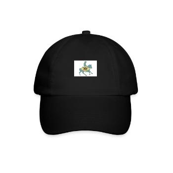 Delaware State Flag Cowboy - Baseball Cap - black/black - Front