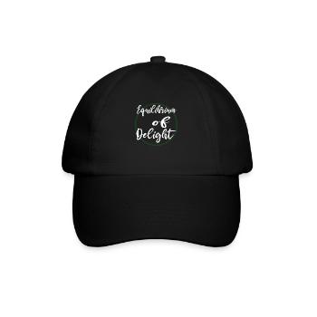 Geek Joyous Journey Birthday Humor Inner Joy - Baseball Cap - black/black - Front