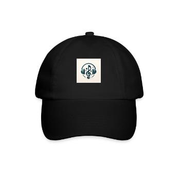 Melodic elegance - Baseball Cap - black/black - Front
