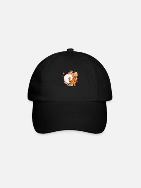 Coq du nouvel an chinois - Casquette classique - noir/noir