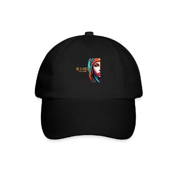 Be a Voice - Baseball Cap - black/black - Front